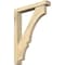 Ekena Millwork Balboa Block Rough Sawn Bracket w/ Offset Brace, Douglas Fir, 4"W x 22"D x 30"H BKT0402X22X30BOA05RDF - alternate 1